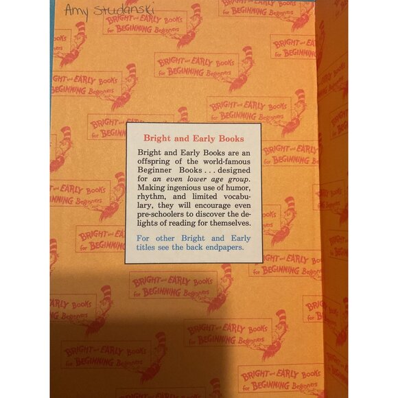 Bright & Early Books For Beginning Beginners "Wings On Things" By Marc Brown Har - Picture 3 of 3